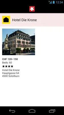 SwitzerlandMobility android App screenshot 1