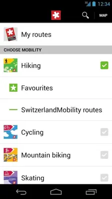 SwitzerlandMobility android App screenshot 3